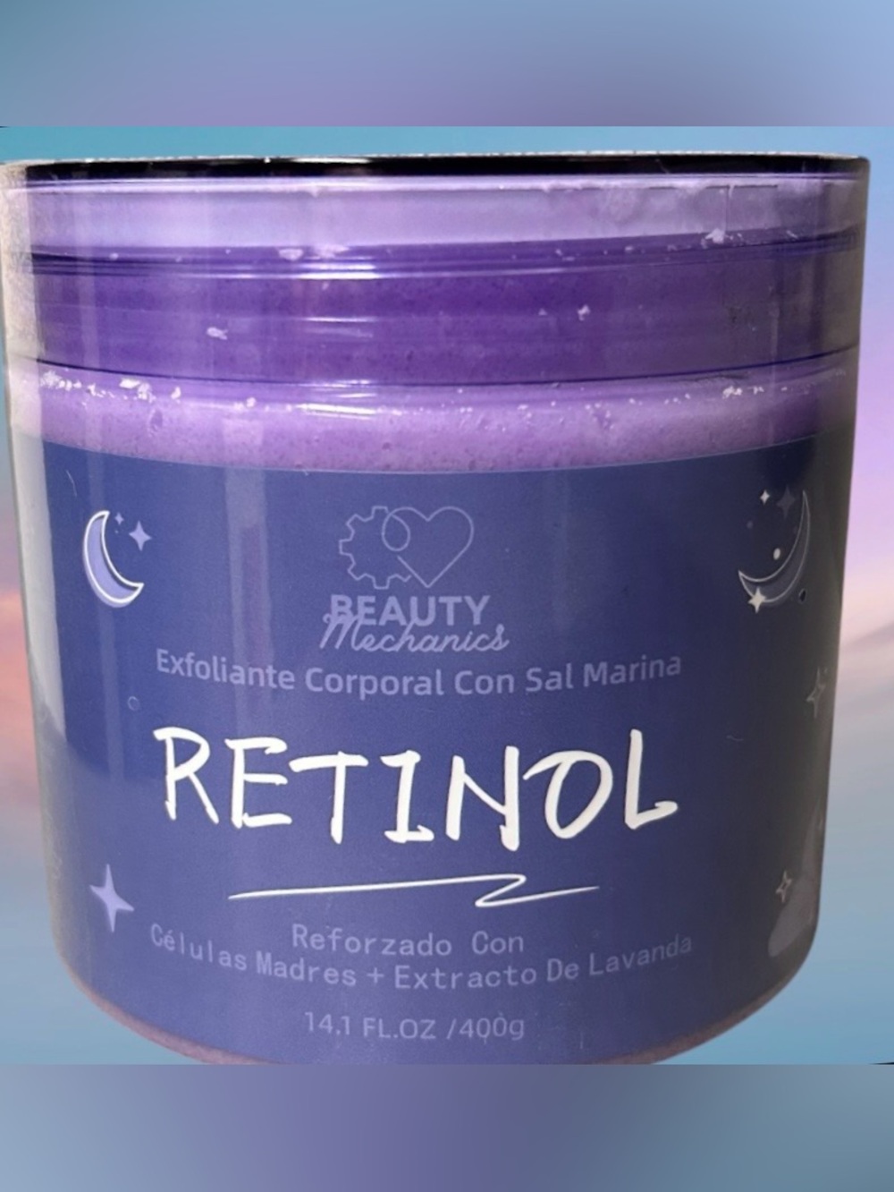 Retinol Exfoliating Body Scrub with Sea Salt By Beauty Mechanics